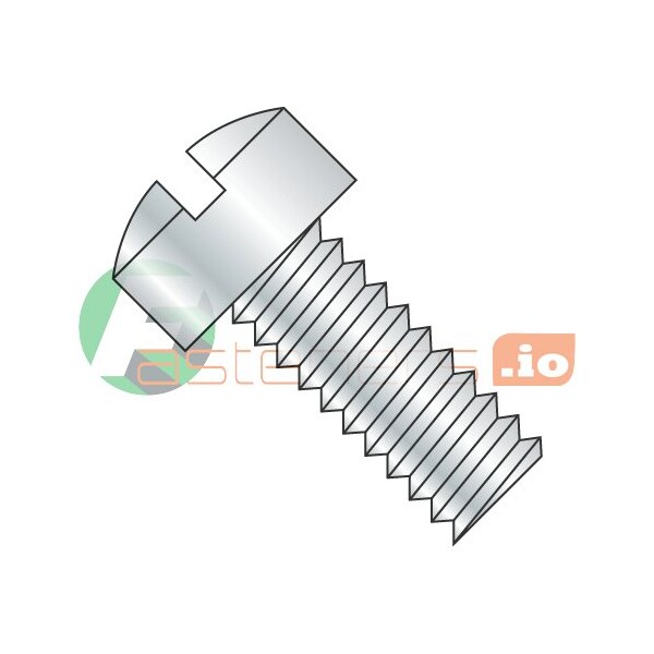 Newport Fasteners #8-32 x 1/4 in Slotted Fillister Machine Screw, Zinc Plated Steel, 10000 PK 963222 - main
